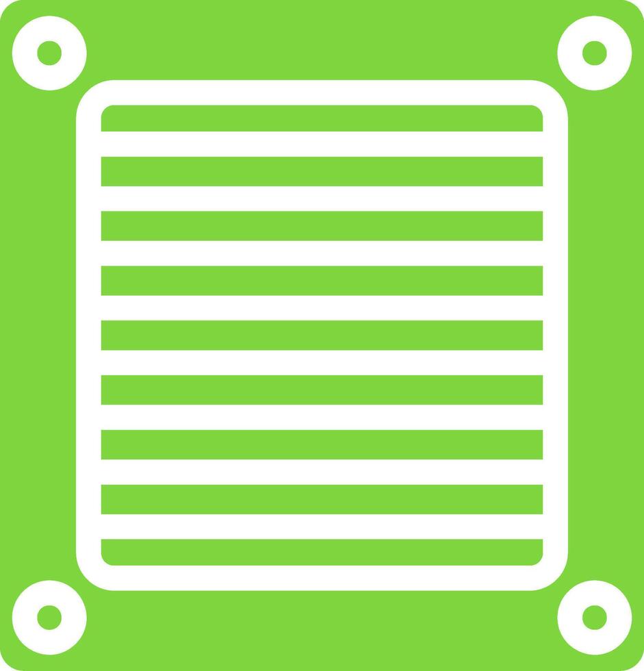 Ventilation Colorful Icon vector