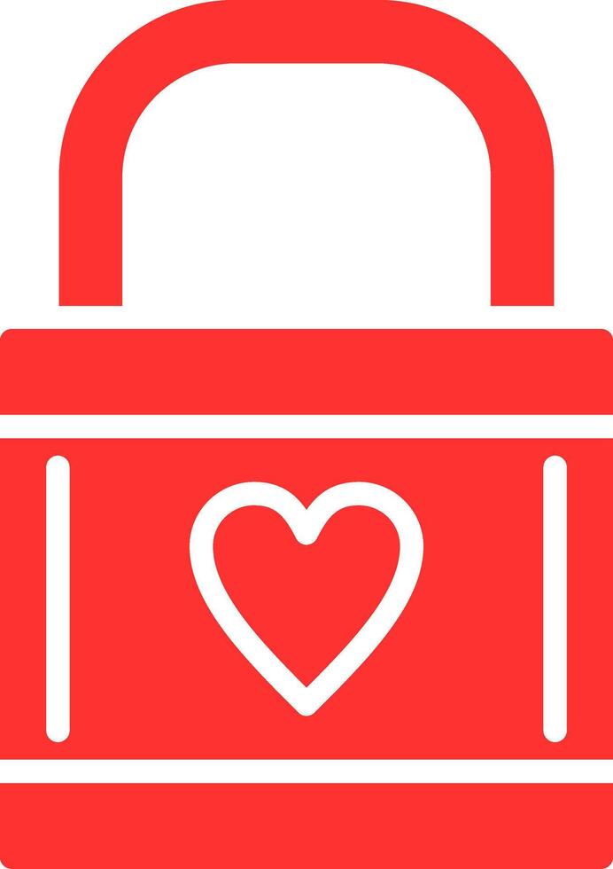 Pad Lock Colorful Icon vector