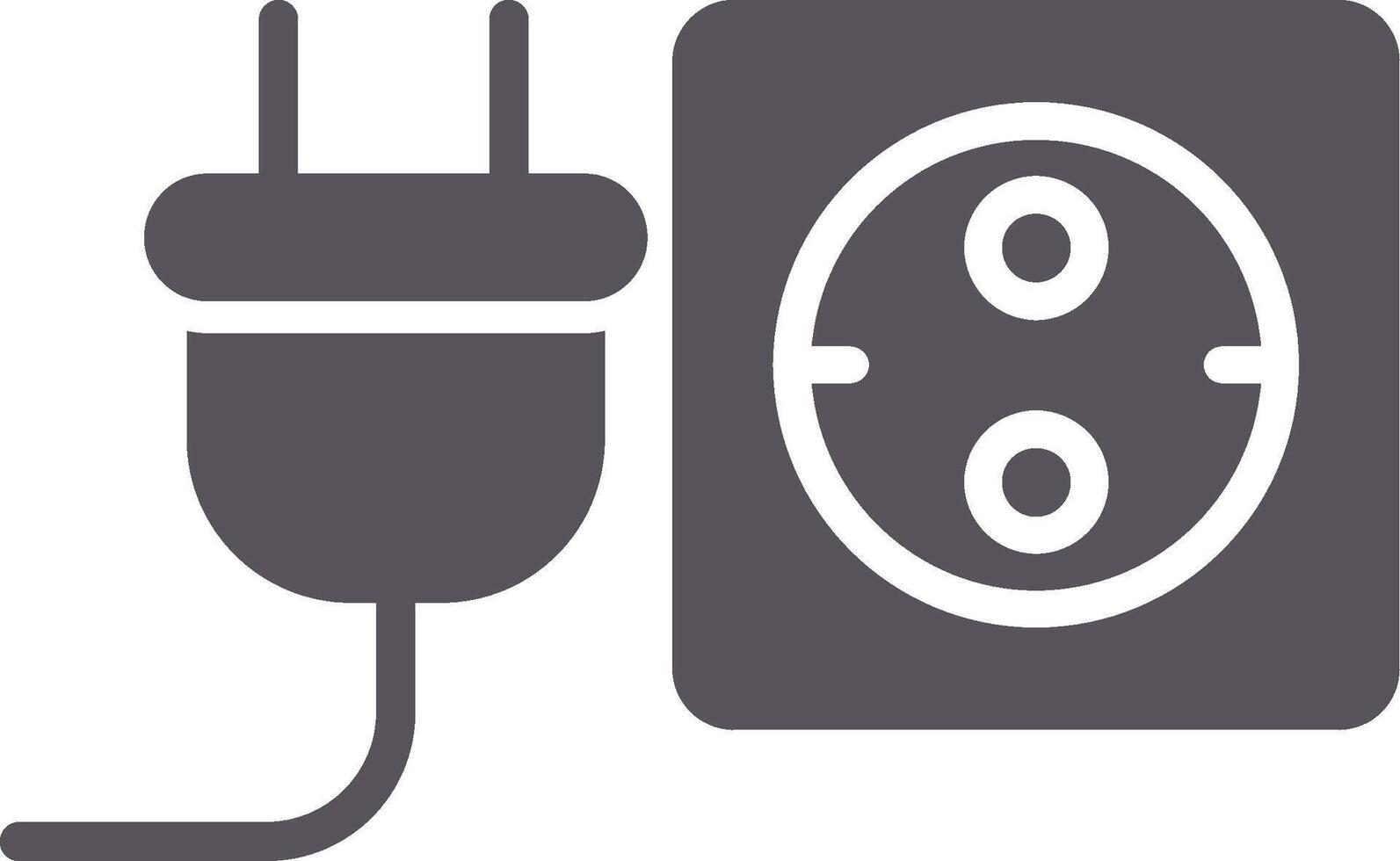 Plug Colorful Icon vector