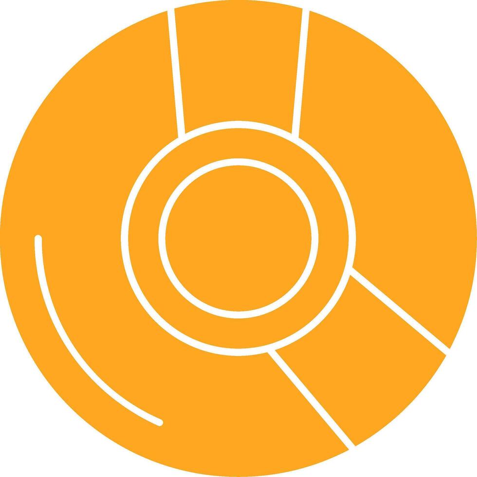 CD Colorful Icon vector