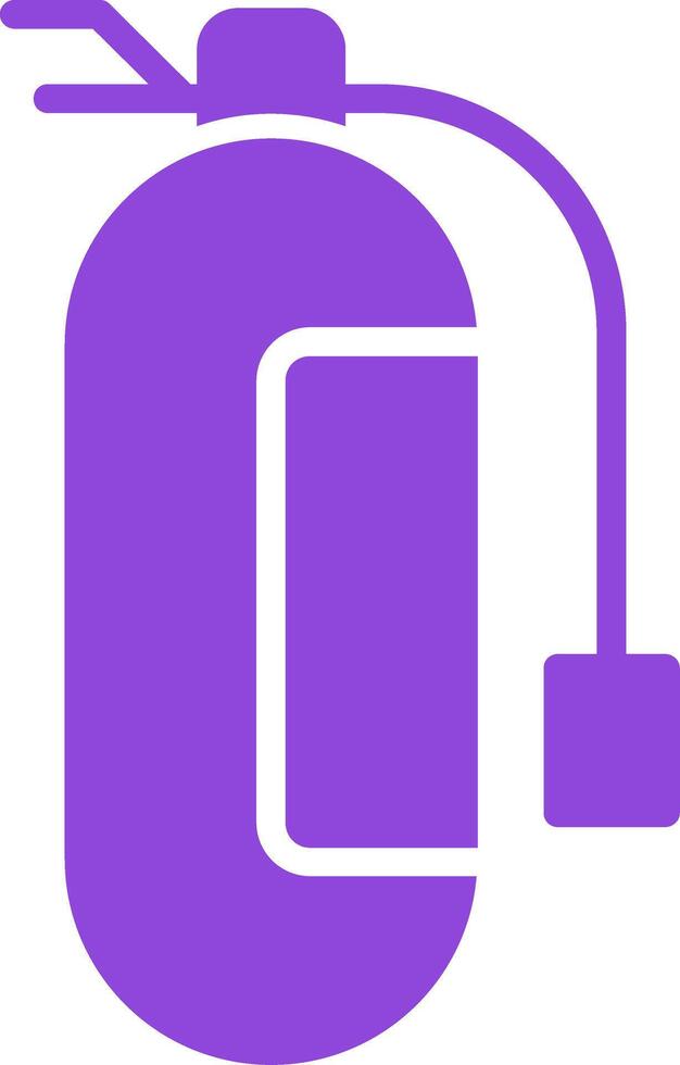 Fire Extinguisher Colorful Icon vector