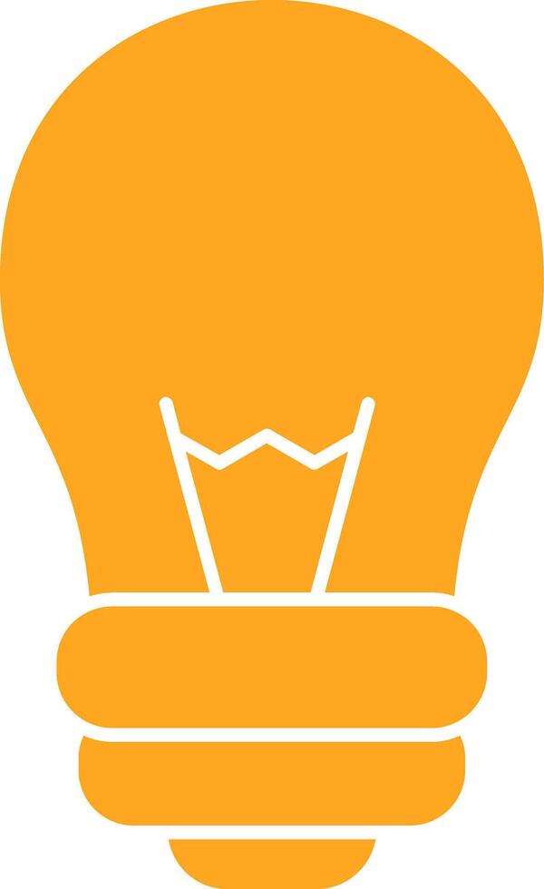 bulb Colorful Icon vector