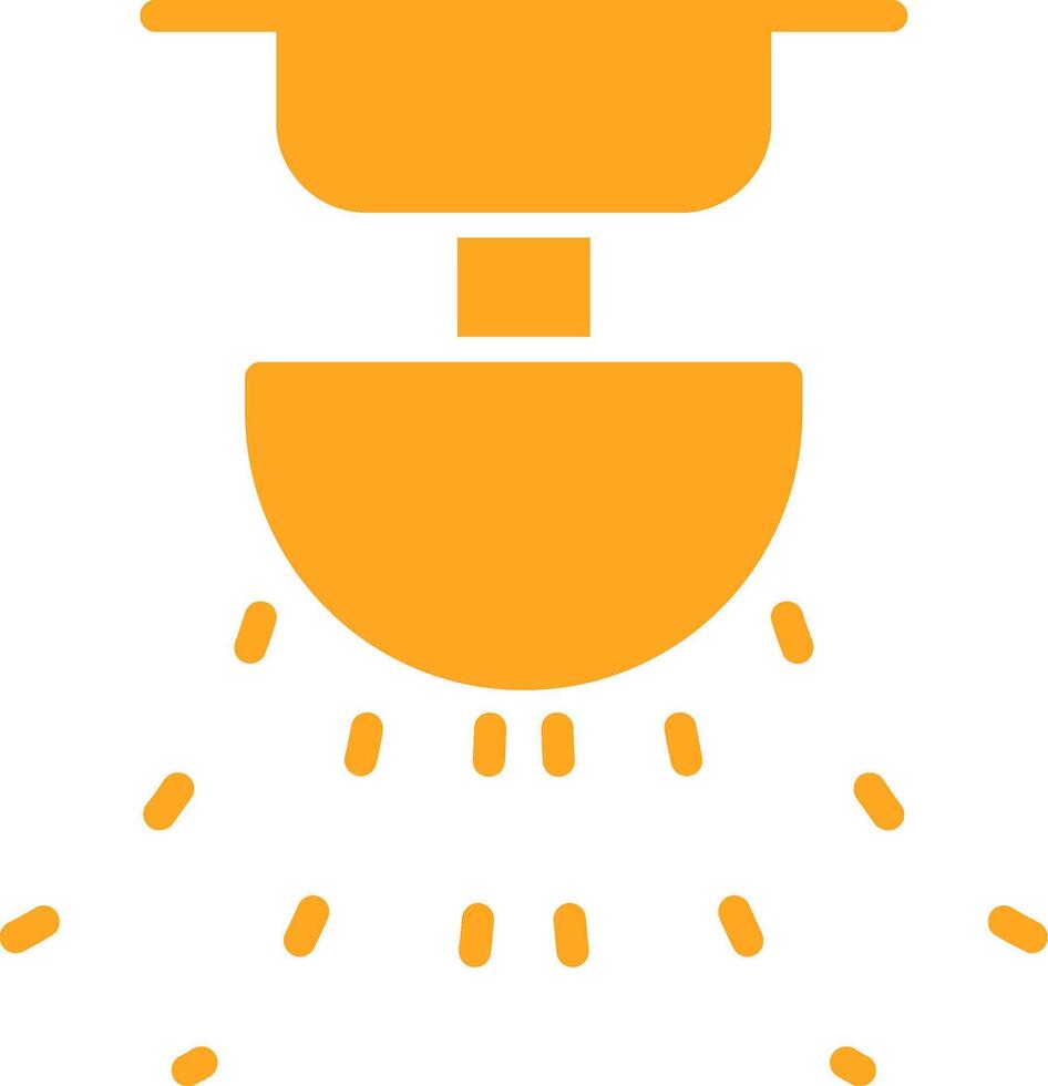 Sprinkler Colorful Icon vector