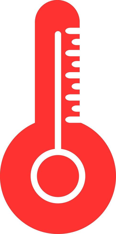 Thermometer Colorful Icon vector