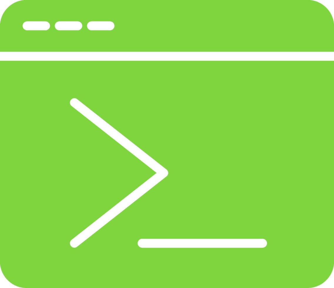 terminal Colorful Icon vector