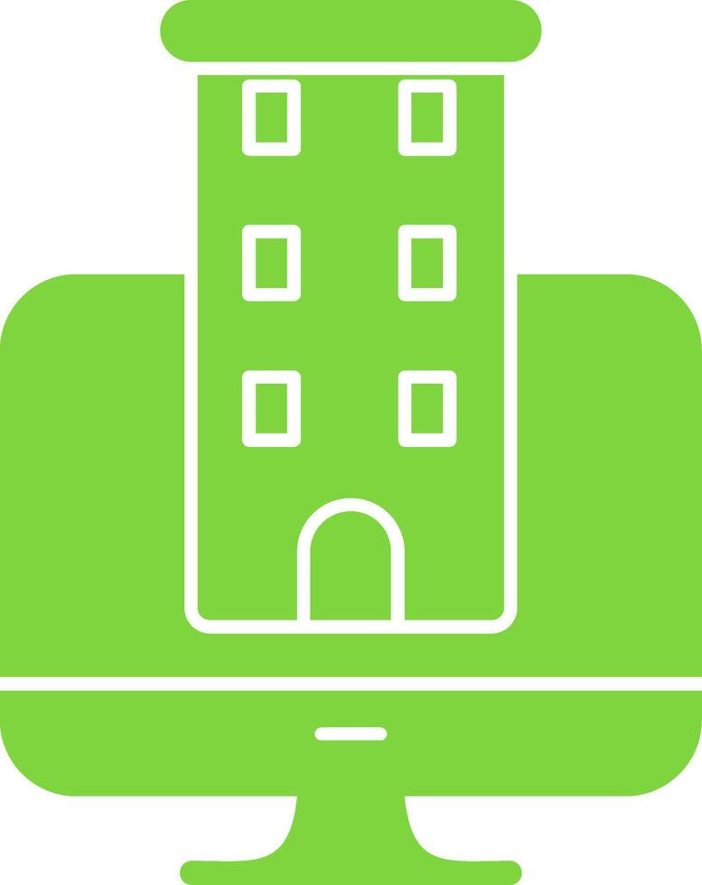 Desktop Colorful Icon vector