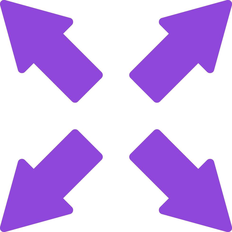 Maximize Colorful Icon vector