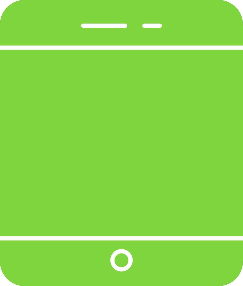 Tablet Colorful Icon vector