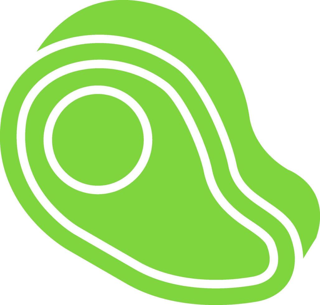 Steak Colorful Icon vector