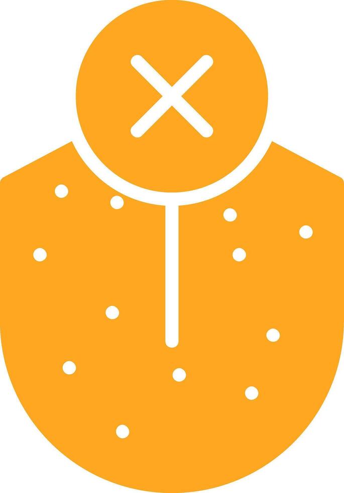 Loss Sense Of Taste Colorful Icon vector