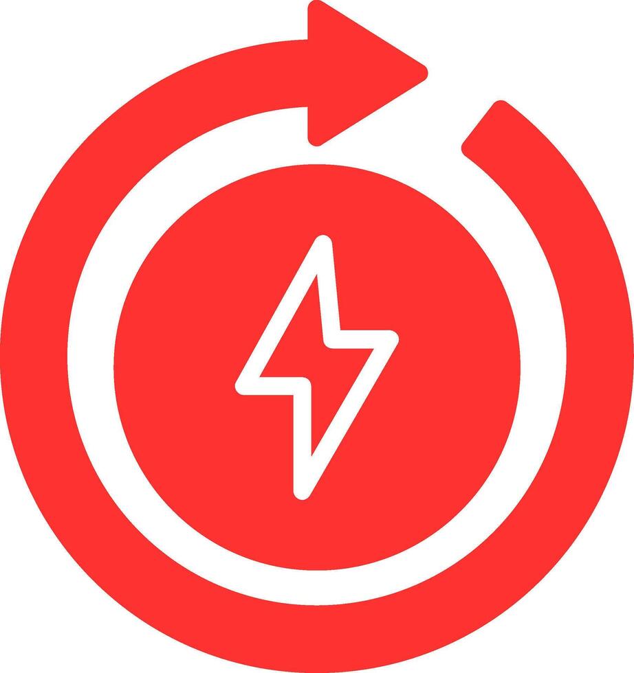Renewable Energy Colorful Icon vector