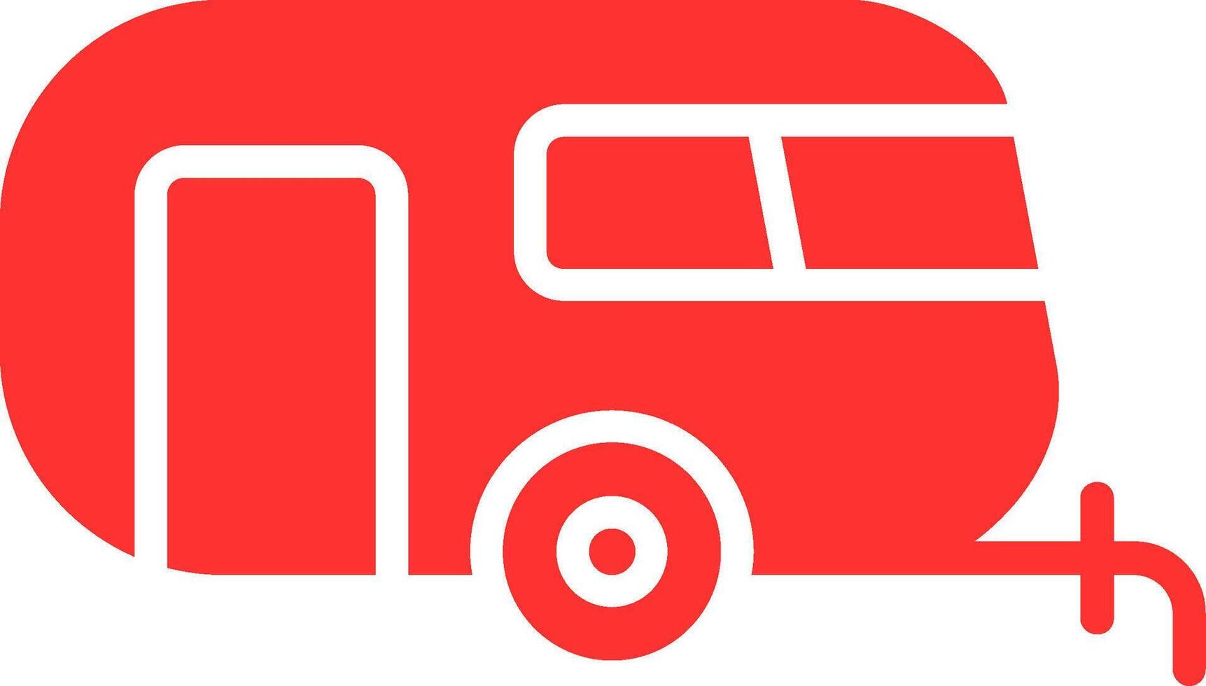Carvan Colorful Icon vector