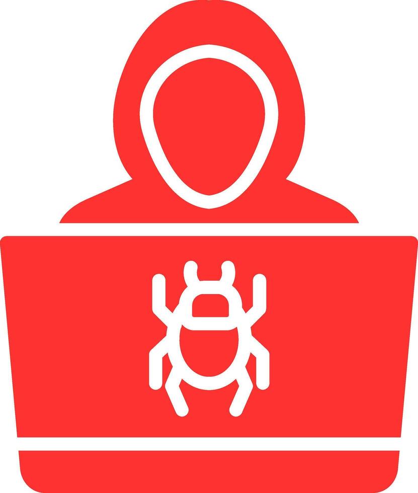 Hacker Colorful Icon vector