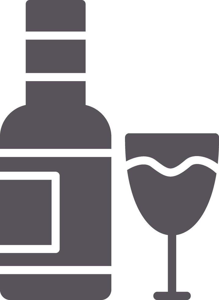 Wine Colorful Icon vector