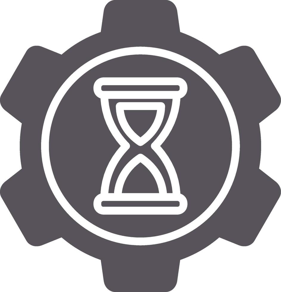 Time Management Colorful Icon vector