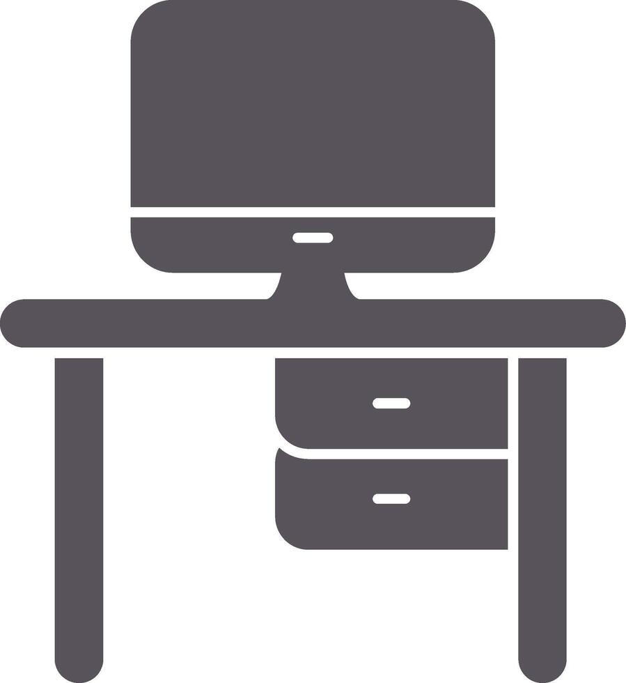 Workplace Colorful Icon vector