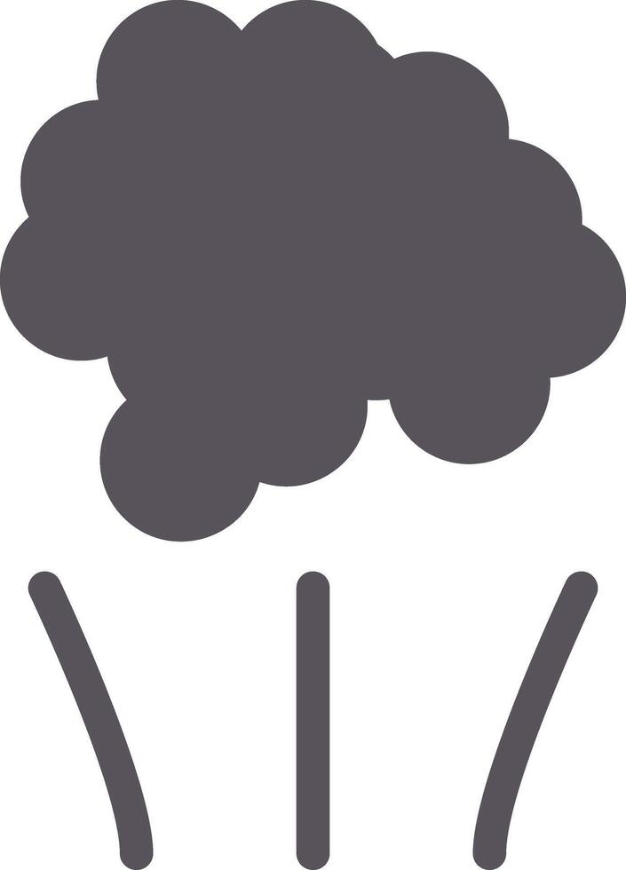 Smoke Colorful Icon vector