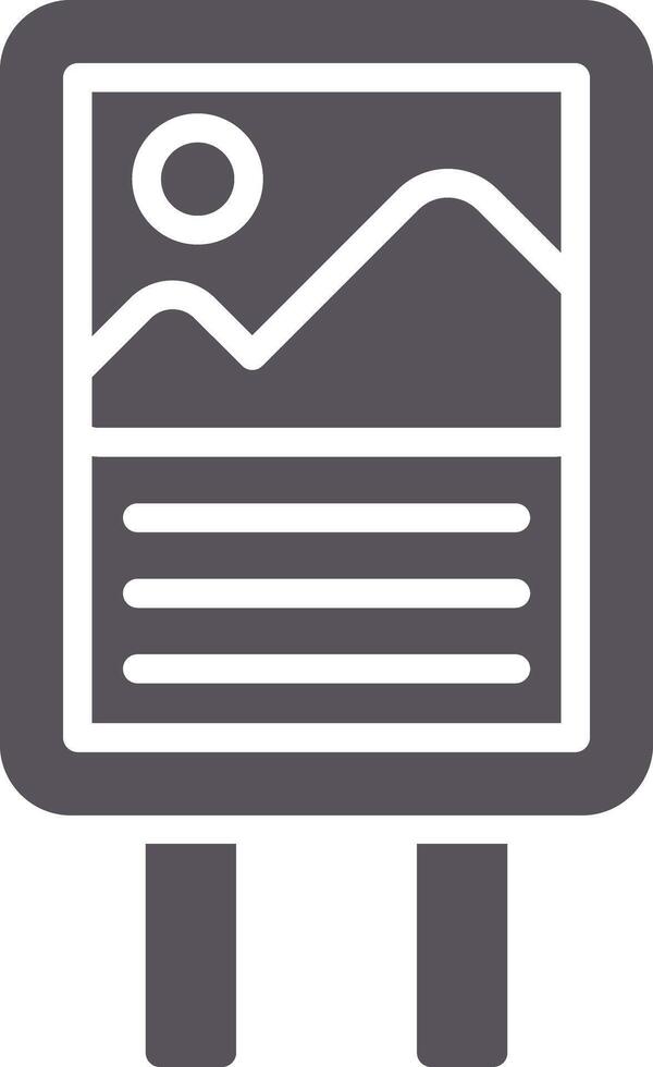 Poster Colorful Icon vector