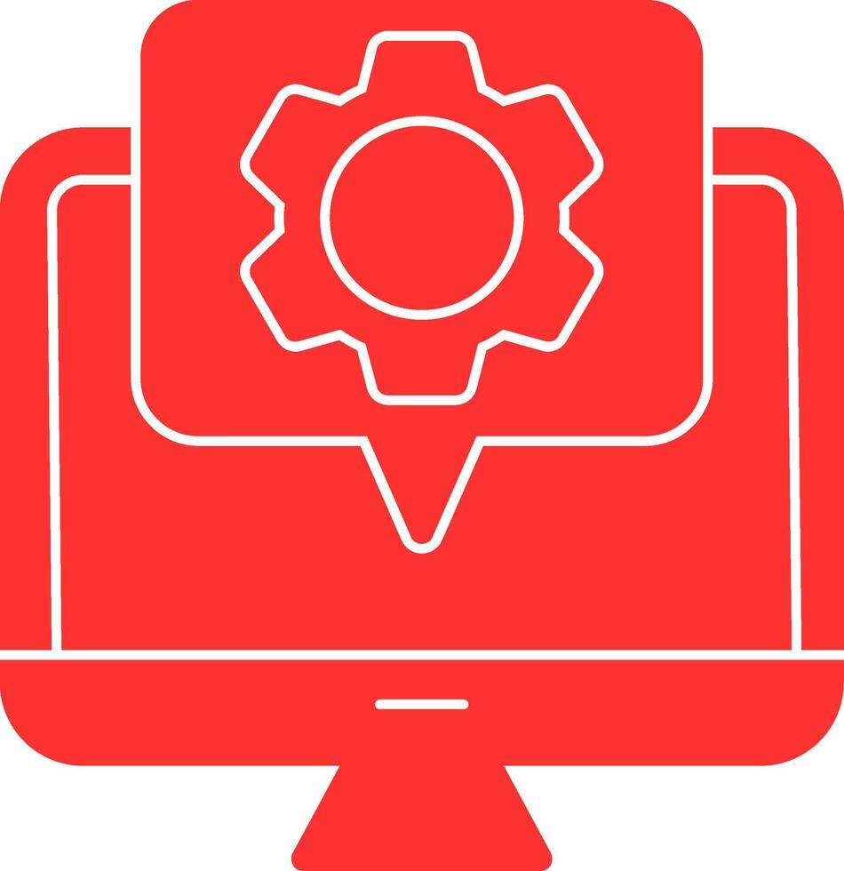 Web Development Colorful Icon vector
