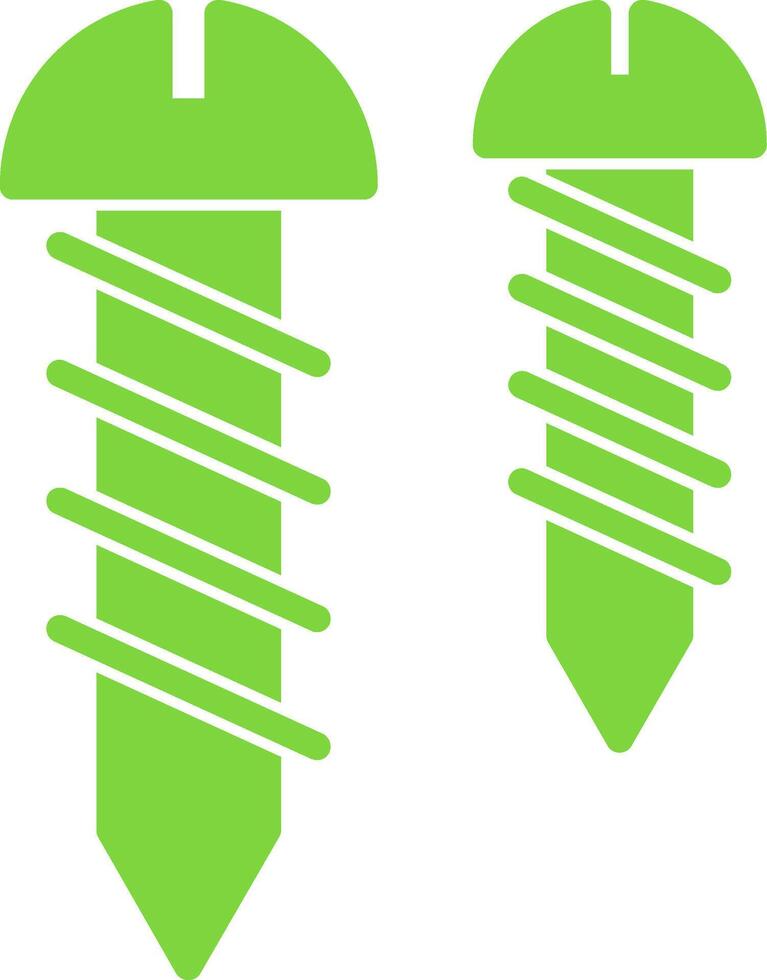 Screw Colorful Icon vector