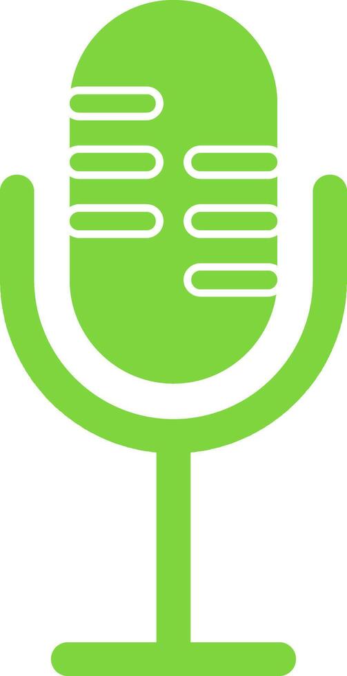 Microphone Colorful Icon vector