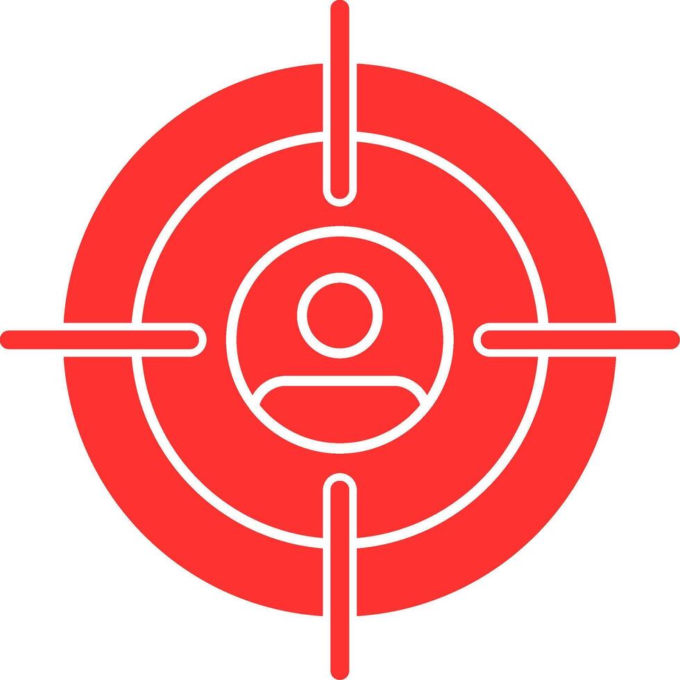 Target Colorful Icon vector