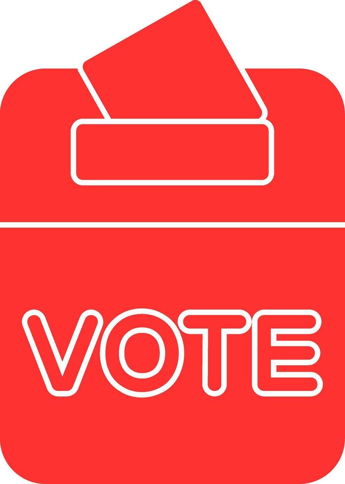 Voting Colorful Icon vector
