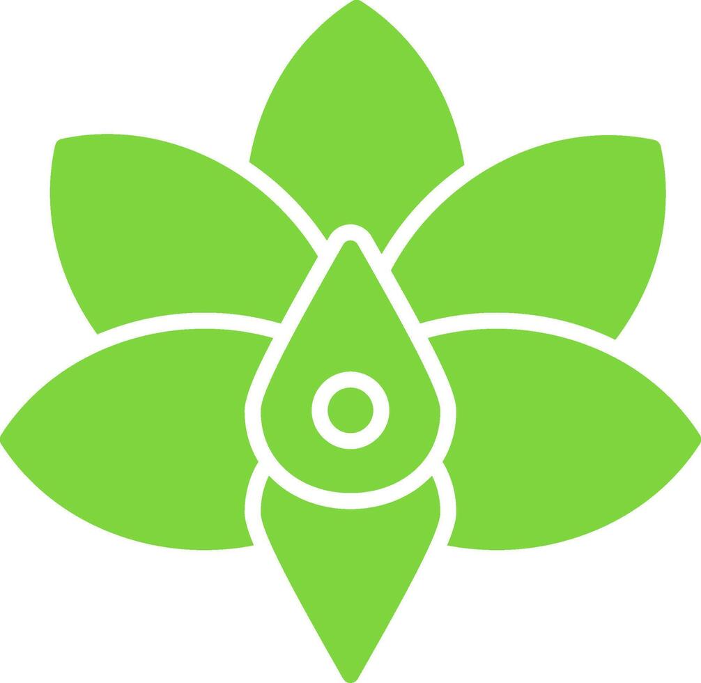 Orchid Colorful Icon vector
