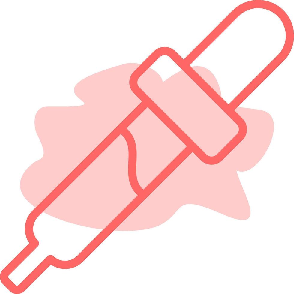 Eye Dropper Colorful Icon vector