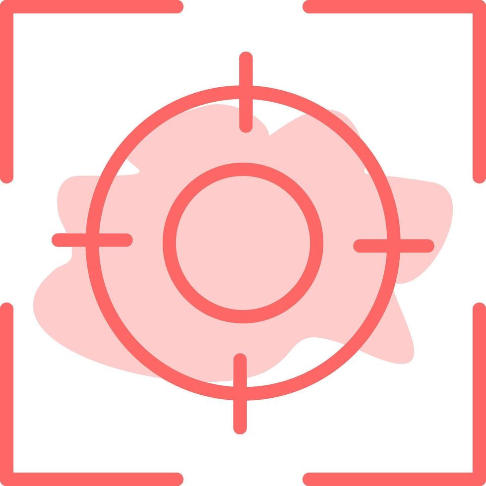 Focus Colorful Icon vector