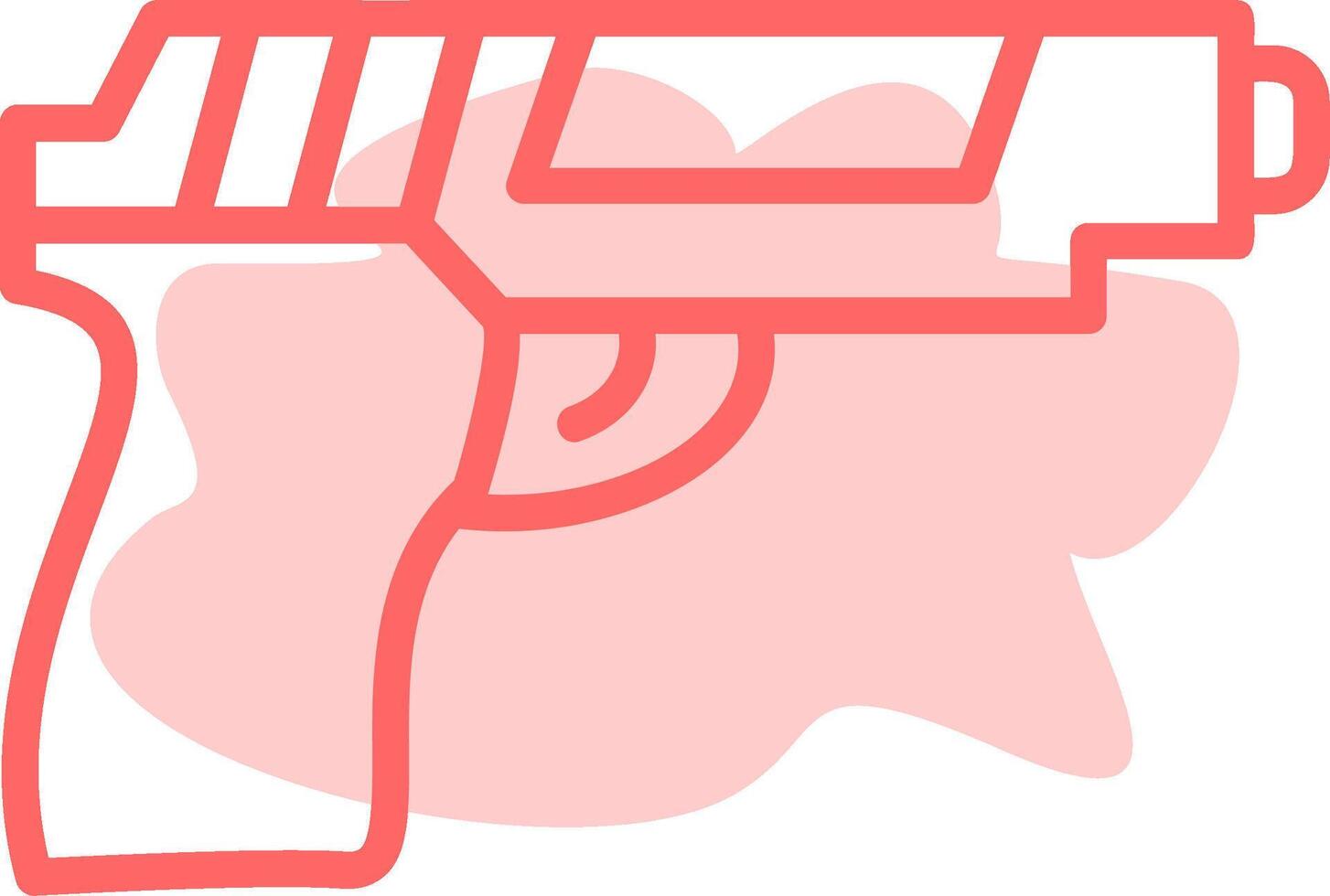 Gun Colorful Icon vector