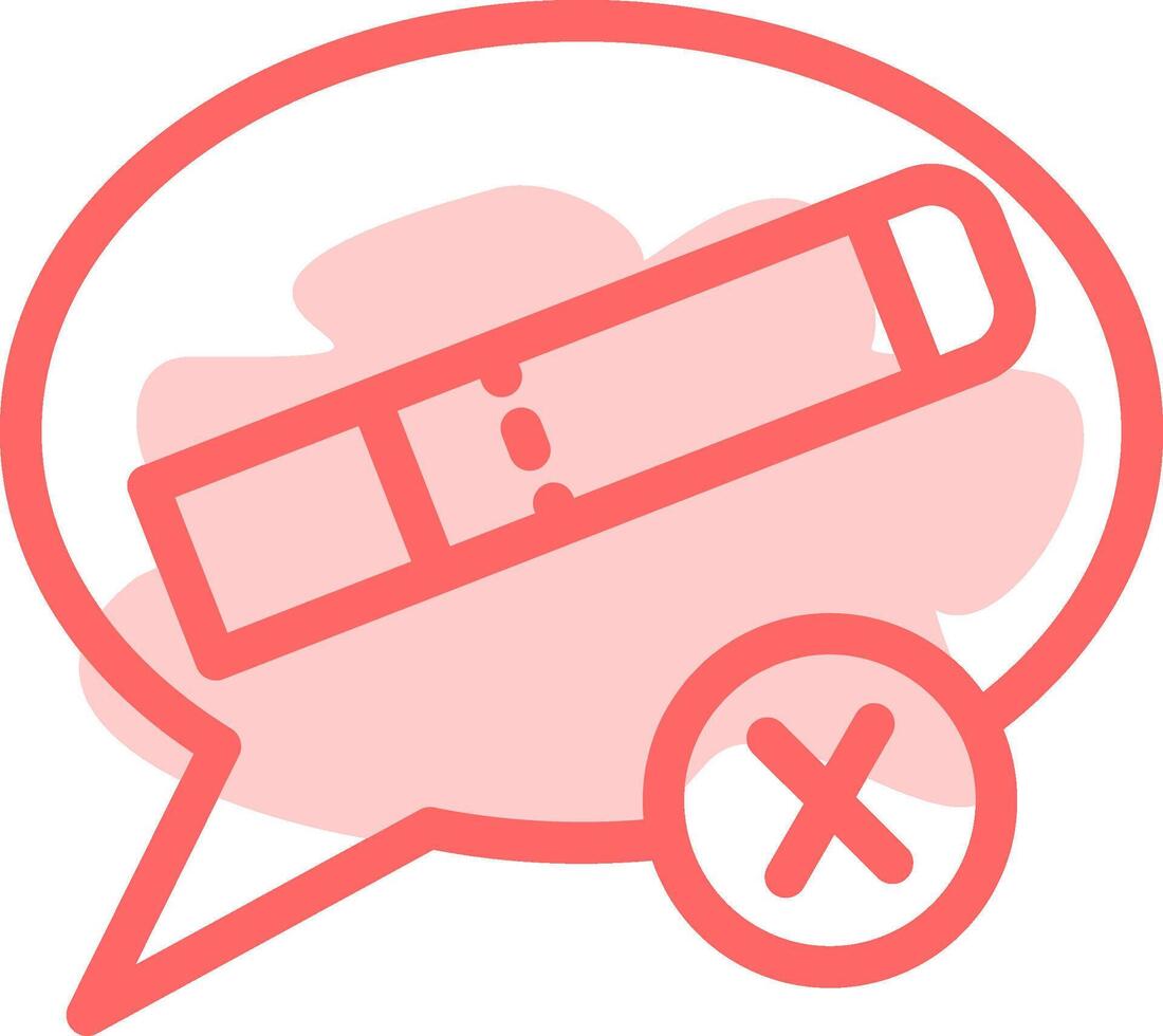 Quit Smoking Colorful Icon vector
