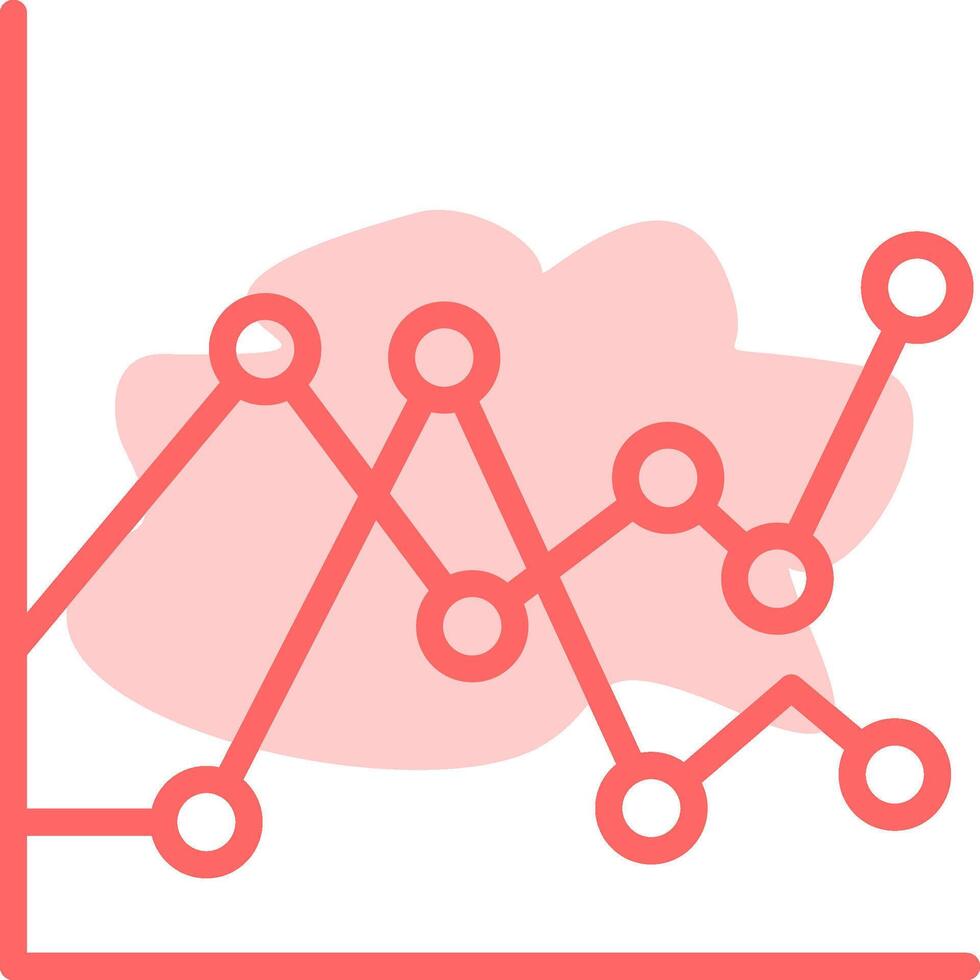 Chart Colorful Icon vector