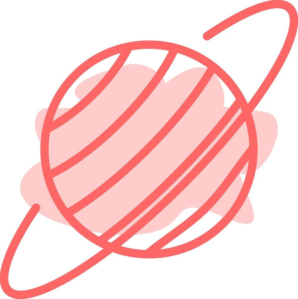 Uranus Colorful Icon vector