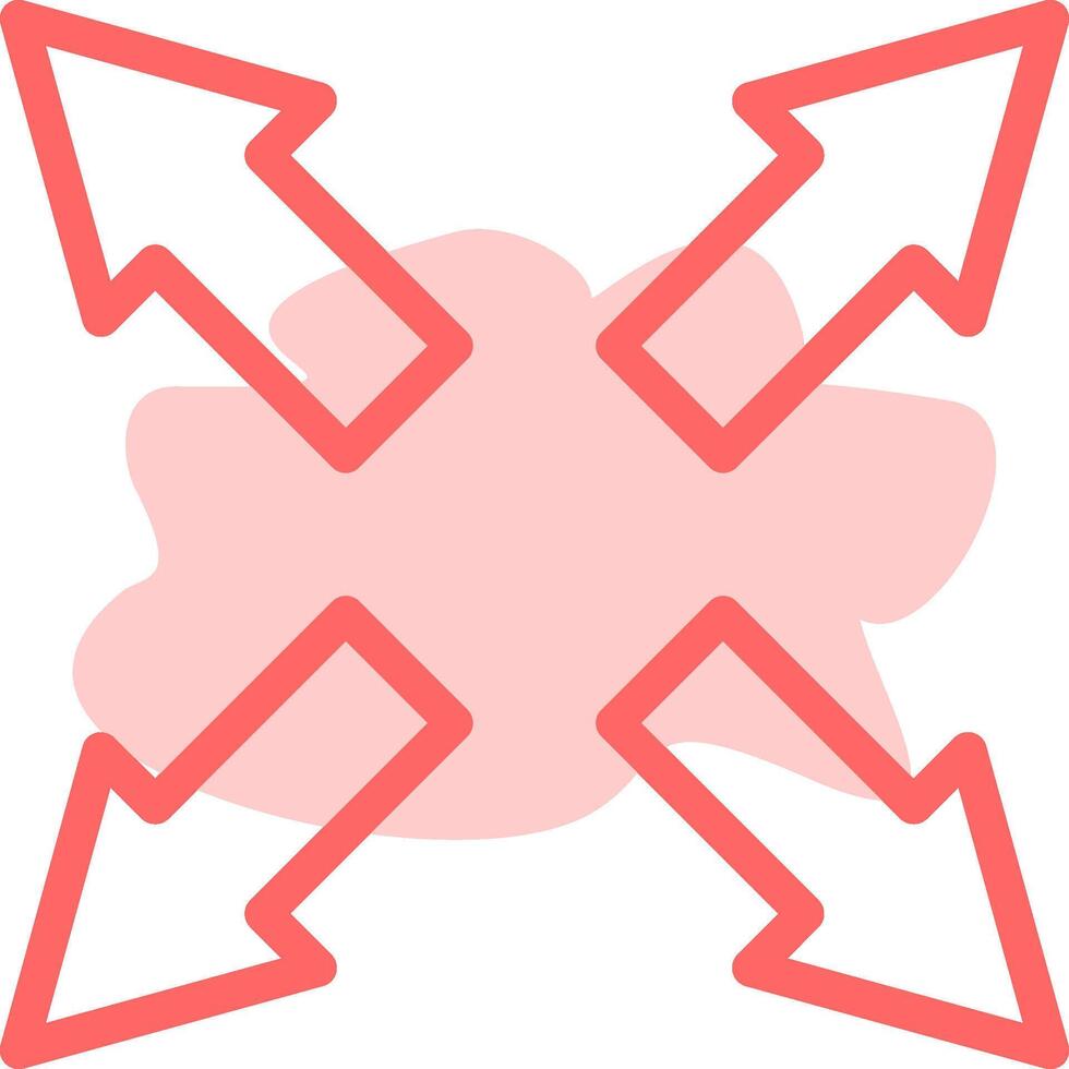 Maximize Colorful Icon vector