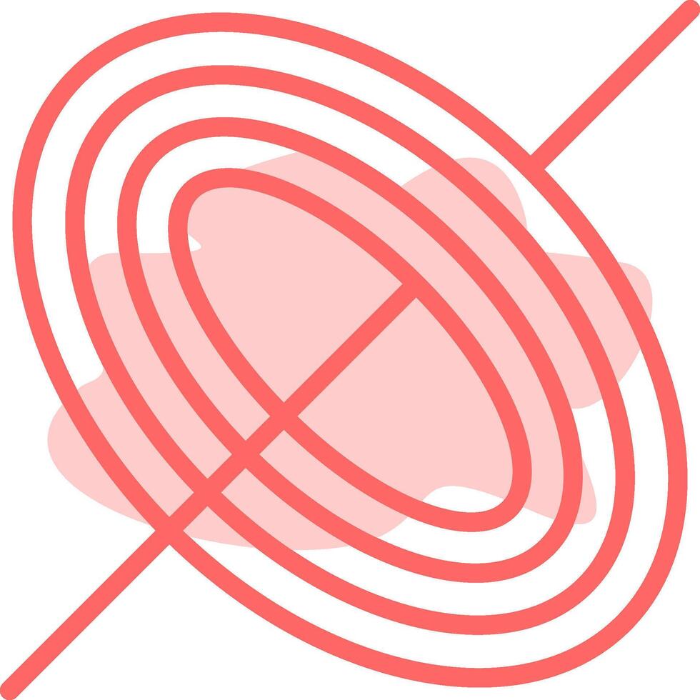Black Hole Colorful Icon vector