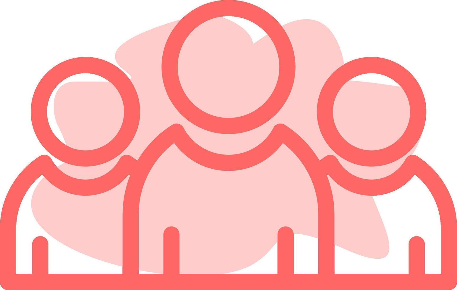 Team Work Colorful Icon vector