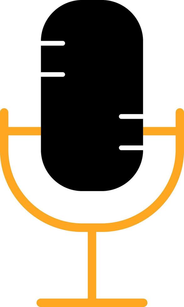 Microphone Colorful Icon vector