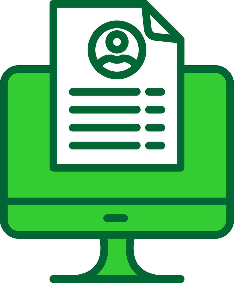 Lcd Colorful Icon vector