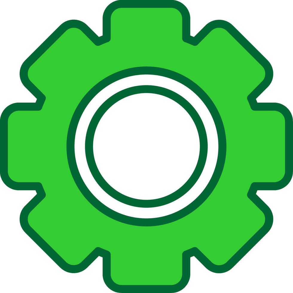 Setting Colorful Icon vector