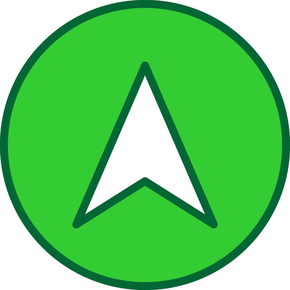 Navigation Colorful Icon vector