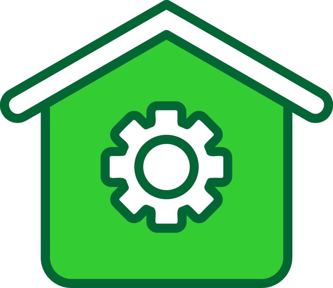Setting Colorful Icon vector