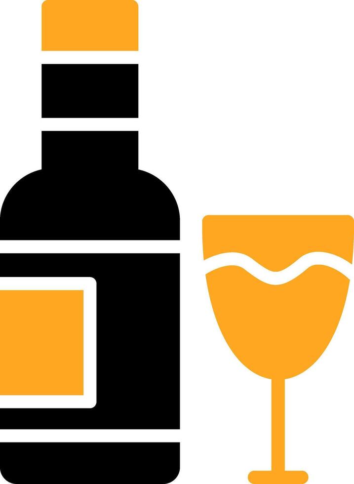 Wine Colorful Icon vector