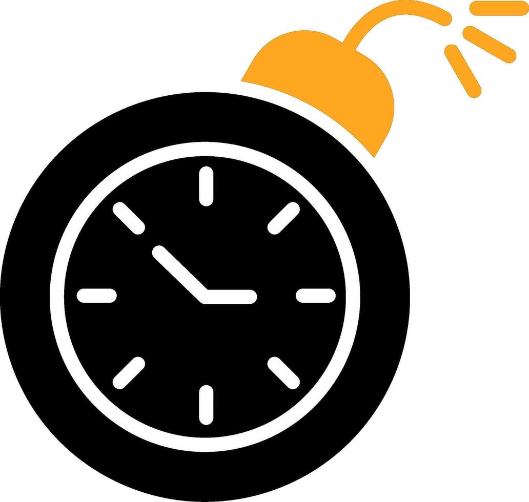 Time Bomb Icon vector