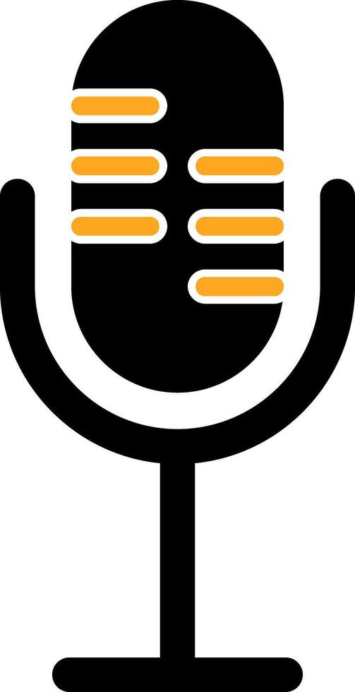 Microphone Colorful Icon vector