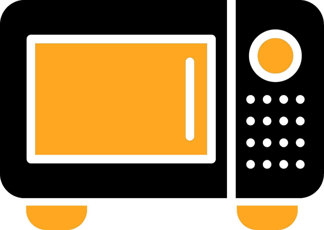 Microwave Colorful Icon vector