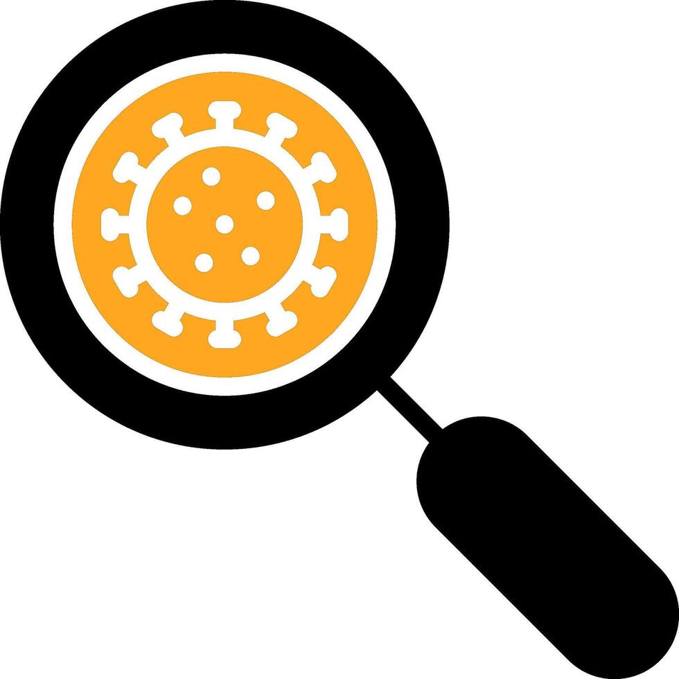 Magnifier Colorful Icon vector