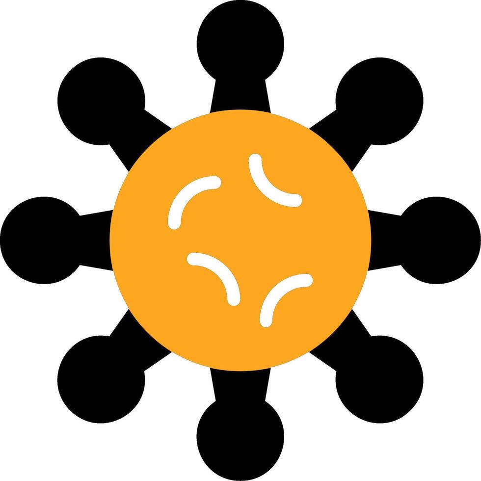 Coronavirus Colorful Icon vector