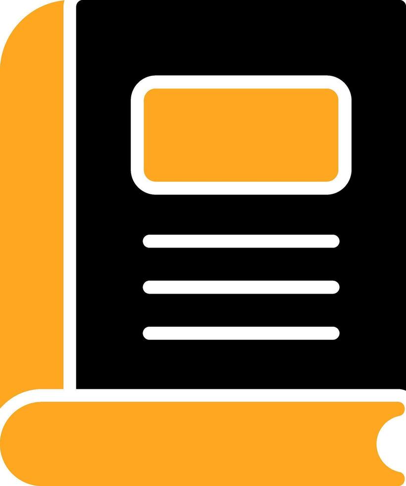 Book Colorful Icon vector