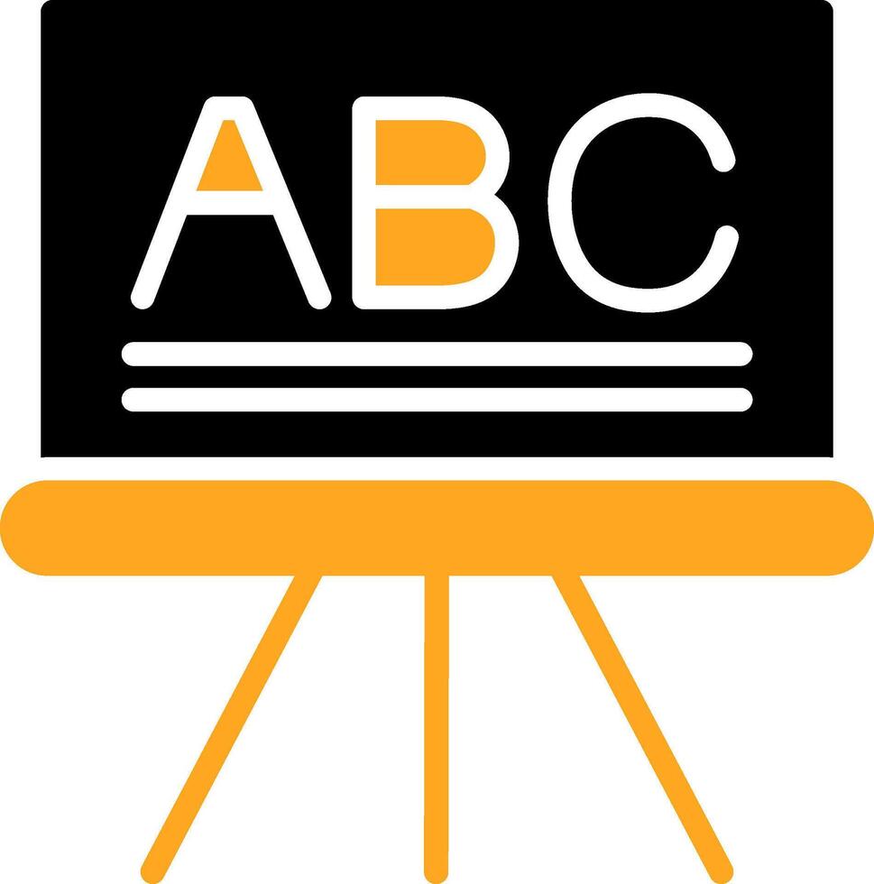 Blackboard Colorful Icon vector